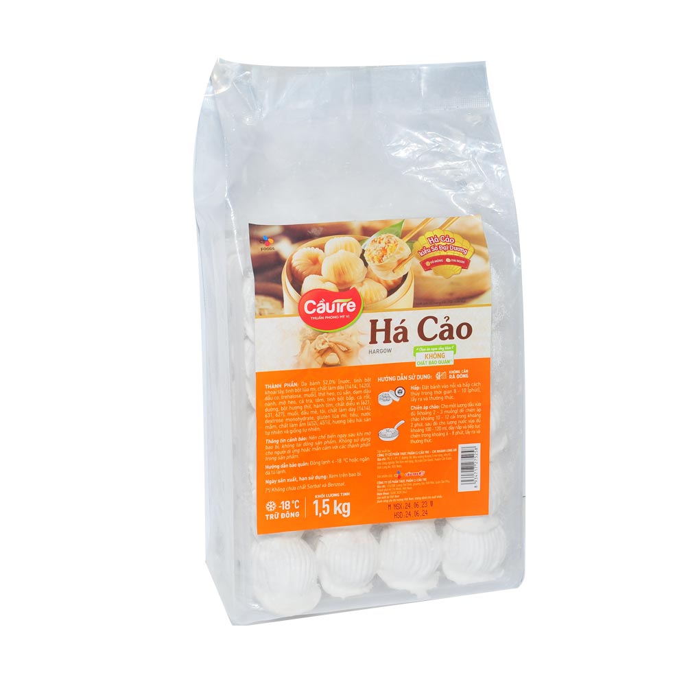 Há cảo và dimsum đóng gói sẵn đang là lựa chọn hàng đầu của người dân